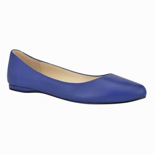 Nine West Speakup Almond Toe Flats - Purple - Ireland (BY3807916)